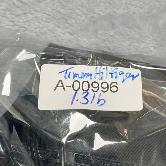 Tommy Hilfiger Dress Pants Womens 22 Black Cotton Stretch Hipster Straight Leg - Picture 9 of 9